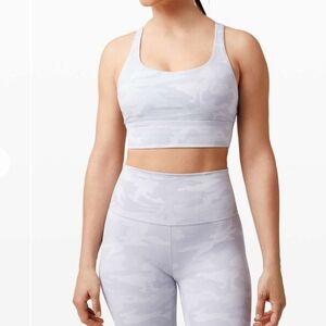 Lululemon Energy Bra Long Line Support B-D Cup Size 10